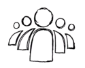 Icon of a group of people