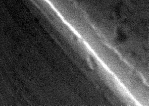 Aluminum foil as imaged by the SEM.