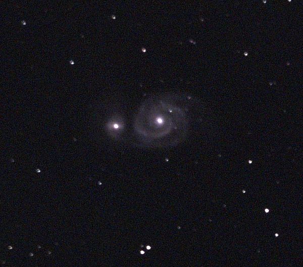 The Whirlpool Galaxy (M51).