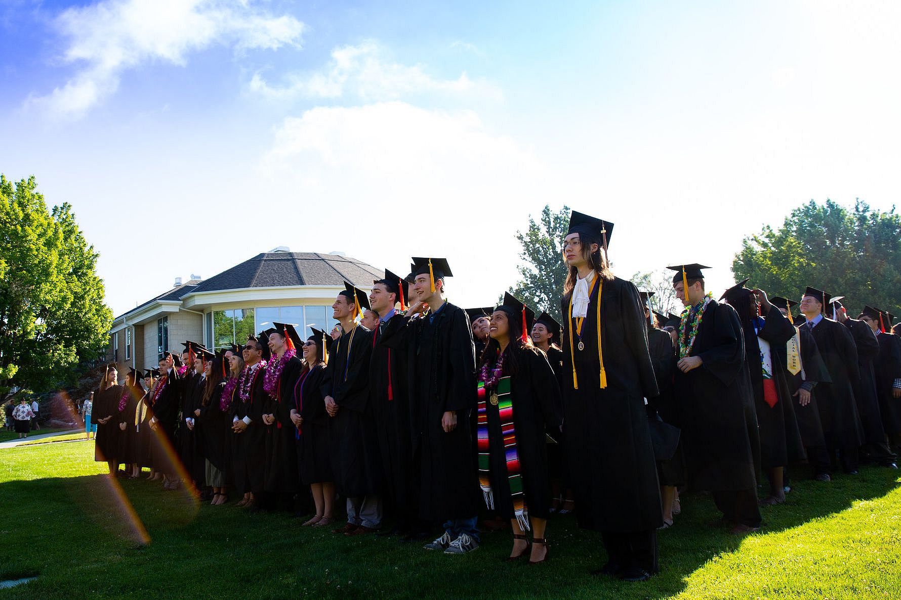 Group photo of WWU graduates