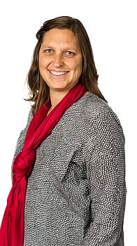 Headshot photo of Rebecca Connell against a white background