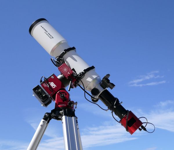 Astro-Tech telescope.