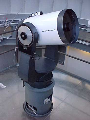 Another view of the telescope.
